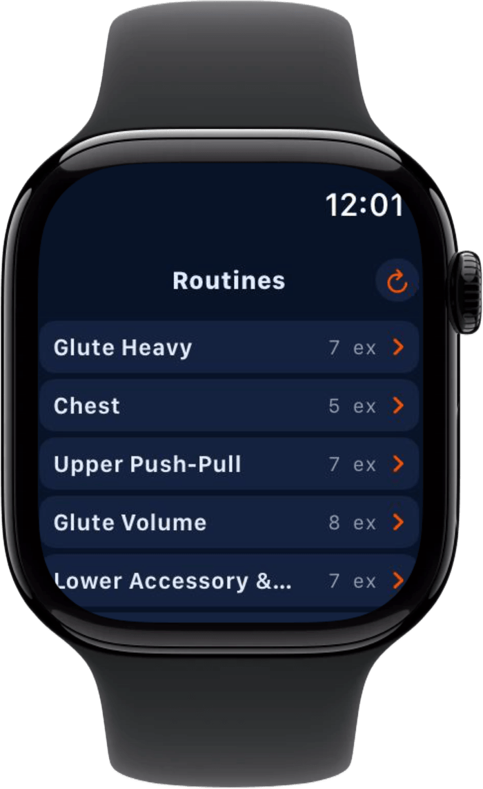MyFitOrbit Apple Watch logging